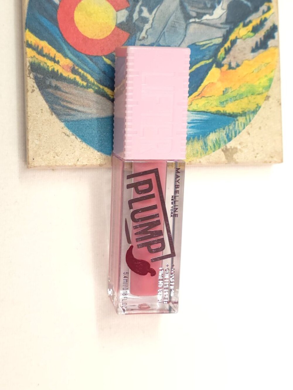 5x - Maybelline Lifter Plump Lip Plumping Gloss - 003 Pink Sting - Picture 5 of 10